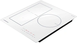 Индукционная варочная поверхность Maunfeld CVI453SBWH Inverter белый
