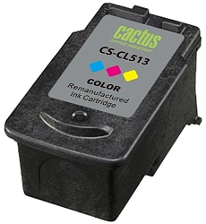 Картридж струйный Cactus CS-CL513 CL-513 многоцветный (15мл) для Canon Pixma MP240/MP250 с чипом