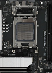 Материнская плата MSI PRO B850M-P WIFI SocketAM5 AMD B850 4xDDR5 mATX AC`97 8ch(7.1) 5Gigabit RAID+HDMI+DP