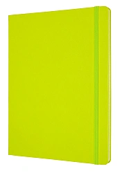 Блокнот Moleskine CLASSIC QP090C2 XLarge 190х250мм 192стр. линейка твердая обложка лайм