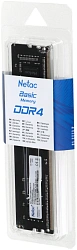 Память DDR4 4Gb 2666MHz Netac NTBSD4P26SP-04 Basic RTL PC4-21300 CL19 DIMM 288-pin 1.2В single rank Ret