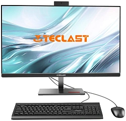 Моноблок Teclast F27 Air 27" QHD i7 12700 (2.1) 16Gb SSD512Gb UHDG 770 Windows 11 Pro GbitEth WiFi BT 120W клавиатура мышь Cam черный 2560x1440