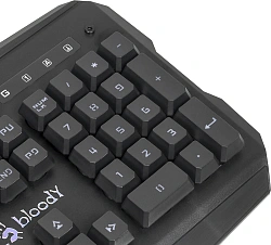 Клавиатура A4Tech Bloody B150N черный USB for gamer LED