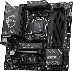 Материнская плата MSI B850M GAMING PRO WIFI6E Socket AM5 AMD B850 4xDDR5 mATX AC`97 8ch(7.1) 2.5Gg RAID+HDMI+DP