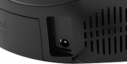 Радиобудильник Harper HCLK-1006 черный LED подсв:зеленая часы:цифровые AM/FM