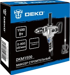 Дрель-миксер Deko DKM1500 1500Вт ключевой реверс (063-4992)