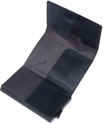 Чехол для кредитных карт Piquadro S137 PP5649S137R/N черный металл