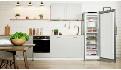 Морозильная камера Indesit DFZ 5175 G серебристый