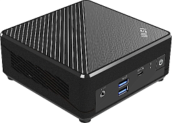 Неттоп MSI Cubi N ADL-019RU N100 (0.8) 4Gb SSD128Gb UHDG Windows 11 Pro 2xGbitEth WiFi BT 65W черный (9S6-B0A911-265)