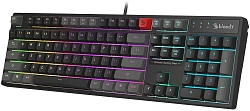 Клавиатура A4Tech Bloody B230N черный USB Multimedia for gamer LED (B230N)