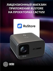 Проектор Cactus CS-PRC.06B.Full HD-A LCD 900Lm ANSI (1920x1080) 2000:1 ресурс лампы:50000часов 2xUSB typeA 2xHDMI 3.0кг