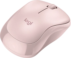 Мышь Logitech Silent M220-ROS розовый оптическая 1000dpi беспров. USB 2but (910-006129)