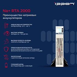 Источник бесперебойного питания Ippon Na+ RTA 2000 2000Вт 2000ВА белый