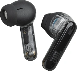 Гарнитура вкладыши JBL Tune Flex Ghost черный беспроводные bluetooth в ушной раковине (JBLTFLEXGBLK)