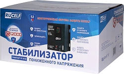 Стабилизатор напряжения Rucelf RS-12000 12кВА однофазный черный