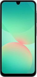 Смартфон Samsung SM-A266B Galaxy A26 5G 256Gb 8Gb черный моноблок 3G 4G 2Sim 6.7" 1080x2340 Android 15 50Mpix 802.11 a/b/g/n/ac NFC GPS GSM900/1800 GSM1900 Protect microSD max2048Gb