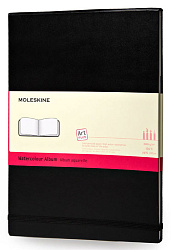 Блокнот для акварели Moleskine ART WATERCOLOUR ARTMM803 90x140мм 60стр. твердая обложка черный