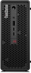 ПК Lenovo ThinkStation P3 Ultra SFF i7 14700K (3.4) 32Gb SSD1Tb UHDG 770 Windows 11 Pro 64 2.5xGbitEth+1xGbitEth 300W мышь клавиатура черный (30HBS64300)