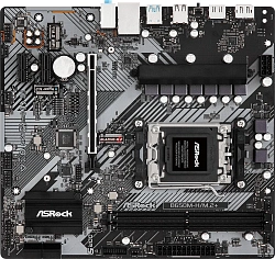Материнская плата Asrock B650M-H/M.2+ Socket AM5 AMD B650 2xDDR5 mATX AC`97 8ch(7.1) GbLAN RAID+HDMI+DP