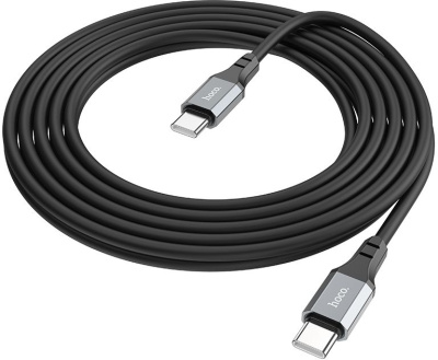 Кабель Hoco X92 Honest X92 HONEST TYPE-C TO TYPE-C USB Type-C (m)-USB Type-C (m) 3м черный коробка