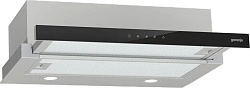 Вытяжка встраиваемая Gorenje TH64E3SGB нержавеющая сталь/стекло черное управление: сенсорное (1 мотор)