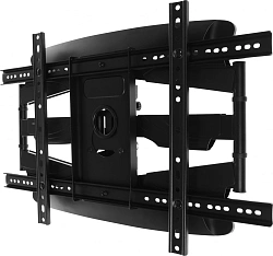 Кронштейн для телевизора Ultramounts UM912 черный 37"-75" макс.45кг настенный поворотно-выдвижной и наклонный
