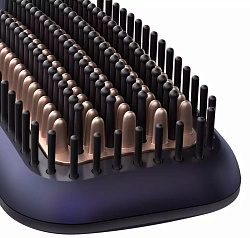Расческа-выпрямитель Philips BHH885/00 черный/фиолетовый макс.темп.:200С покрытие:керамическое