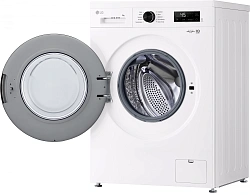 Стиральная машина LG F2Y1VS6W класс: A загр.фронтальная макс.:9кг белый инвертор