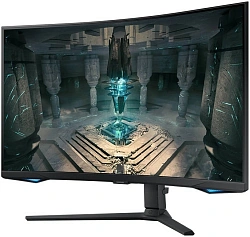 Монитор Samsung 32" Odyssey G3 S32BG650EMXUE черный VA LED 1ms 16:9 HDMI M/M полуматовая HAS Piv 2500:1 350cd 178гр/178гр 2560x1440 240Hz DP WQ USB 5.3кг
