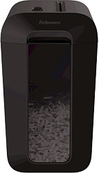 Шредер Fellowes PowerShred LX65 черный (секр.P-4) фрагменты 10лист. 22лтр. скрепки скобы пл.карты