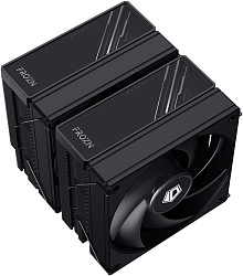 Устройство охлаждения(кулер) ID-Cooling Frozn A620 Soc-AM5/AM4/1200/1700/1851 черный 4-pin 29.85dB Al+Cu 270W 1190gr Ret (FROZN A620 BLACK)