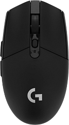 Мышь Logitech G304 Lightspeed черный оптическая 12000dpi беспров. USB 5but (910-005284)