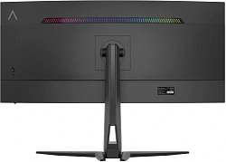 Монитор Digma 34" Overdrive 34A712Q черный VA LED 1ms 21:9 HDMI M/M матовая HAS Piv 450cd 178гр/178гр 3440x1440 200Hz DP UW 5.7кг