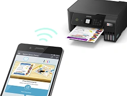 МФУ струйный Epson L3260 (C11CJ66409/507/511/414/K58507) A4 WiFi черный