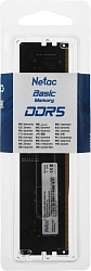Память DDR5 16GB 4800MHz Netac NTBSD5P48SP-16 Basic RTL Gaming PC5-38400 CL40 DIMM 288-pin 1.1В Intel single rank Ret