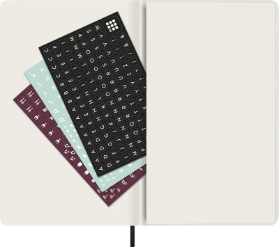 Еженедельник Moleskine PRECIOUS & ETHICAL MAMBA Large 130х210мм обложка экокожа 144стр. черный