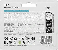 Накопитель SSD Silicon Power SATA-III 240GB SP240GBSS3S55S25 Slim S55 2.5"