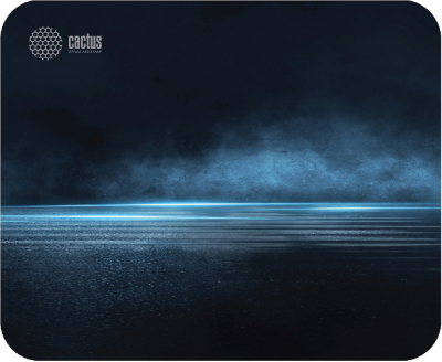 Коврик для мыши Cactus Dark Sea рисунок 220x180x2мм (CS-MPC-P03XS)