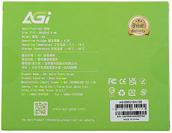 Накопитель SSD AGi PCIe 3.0 x4 256GB AGI256G16AI198 AI198 M.2 2280