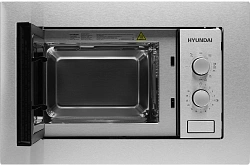 Микроволновая печь Hyundai HBW 2030 IX 20л. 800Вт нержавеющая сталь (встраиваемая)