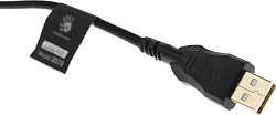 Наушники с микрофоном A4Tech Bloody G573 черный 2м мониторные USB оголовье (G573)
