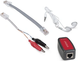 Тестер кабельный Cabeus CT-LCD-RJ45-Scan черный