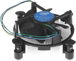 Устройство охлаждения(кулер) Intel E97379 Soc-1151/1200 черный 4-pin 18-38dB Al 65W 180gr Bulk