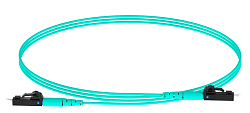 Патч-корд Panduit FZ2ELLNLNSNM015 2x50/125 OM4 LC дуплекс-LC дуплекс 15м LSZH аквамарин
