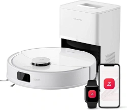 Пылесос-робот Roborock Q8 Max Pro Plus 45Вт белый (в компл.:1мешок)