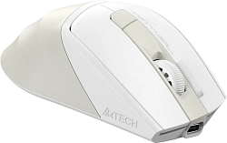Мышь A4Tech Fstyler FG45CS Air2 бежевый оптическая 2000dpi silent беспров. USB для ноутбука 7but (FG45CS AIR2 USB (CREAM BEIGE))