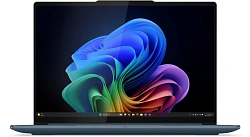 Ноутбук Lenovo Yoga Pro 7 14ASP10 Ryzen AI 9 365 32Gb SSD1Tb AMD Radeon 880M 14.5" OLED 3K (2944x1840) без ОС turquoise WiFi BT Cam (83LX000RRK)