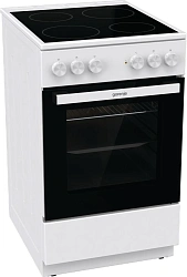 Плита Электрическая Gorenje GEC5A12WG-B белый стеклокерамика (без крышки)