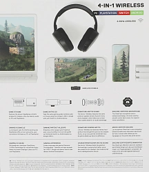 Наушники с микрофоном Steelseries Arctis 1 черный мониторные Radio оголовье (61512)