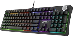 Клавиатура MSI GK320 механическая черный USB Multimedia for gamer LED (S11-04RU259-HH9)